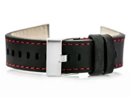 pasek-skorzany-do-zegarka-w25-czarny-czerwone-20mm