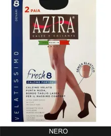 azira-calzino-donna-for-you-8den-nero