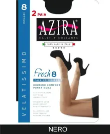 azira-calzino-donna-minibasic-8den-nero