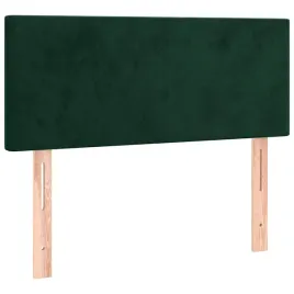 zaglowek-do-lozka-ciemnozielony-100x5x78-88-cm-aksamit