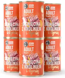 johndog-pumpkin-adult-jagniecina-z-krolikiem-6x400g