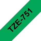 brother-label-24mm-black-n-green