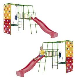 plac-zabaw-do-ogrodu-tecza-zielony