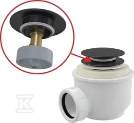 syfon-brodzikowy-clik-clak-czarny-mat