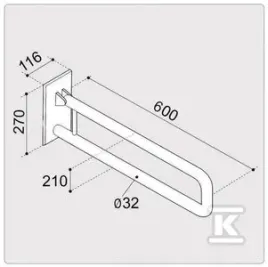 porecz-ergoplus-podnoszona-60cm-do-wc-umywalek-malowana-proszkowo-biala
