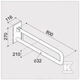 porecz-ergoplus-podnoszona-80cm-do-wc-umywalek-malowana-proszkowo-biala