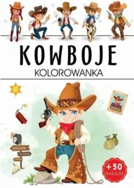 kowboje-kolorowanka-praca-zbiorowa