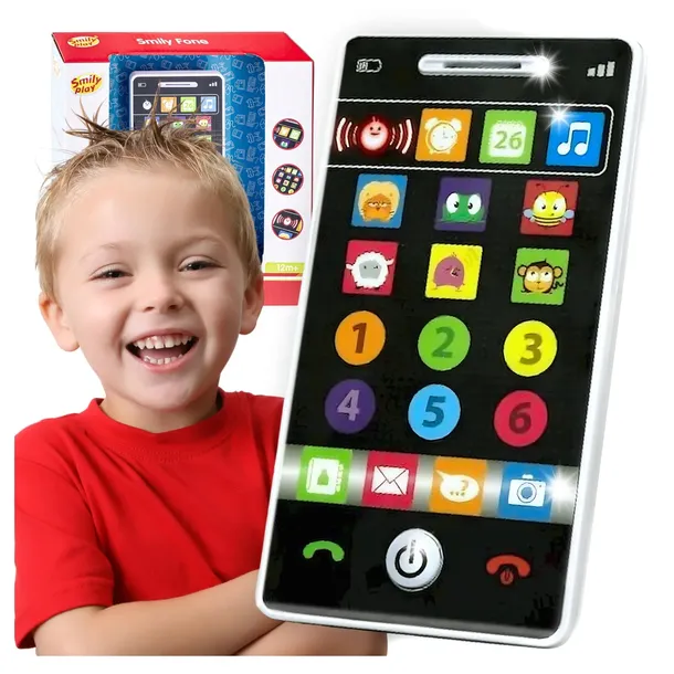 Smartfon zabawka dla dzieci telefon interaktywny dotykowy mówi nauka