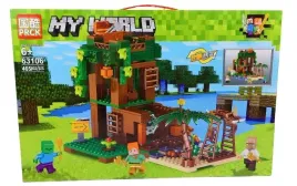 klocki-minecraft-my-world-tratwa-drzewo-dom-465-el