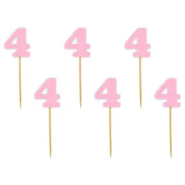 pikery-akrylowe-liczba-4-rozowy-pastelowy-6-szt