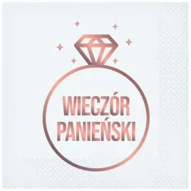 serwetki-wieczor-panienski-pierscionek-bialy-godan-33-cm-20-szt