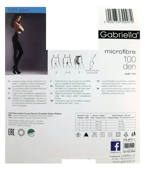 gabriella-microfibre-100-den-chocco-5-stan-nowy