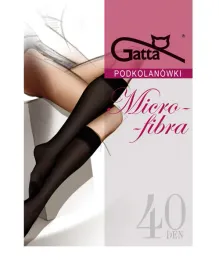 gatta-microfiber-knee-socks-40-den-00-uni-grafit