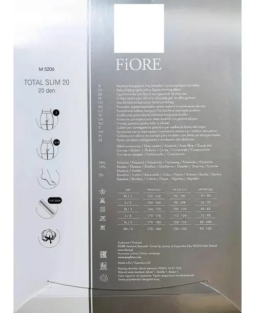 fiore-total-slim-20-den-light-natural-3-m-stan-nowy
