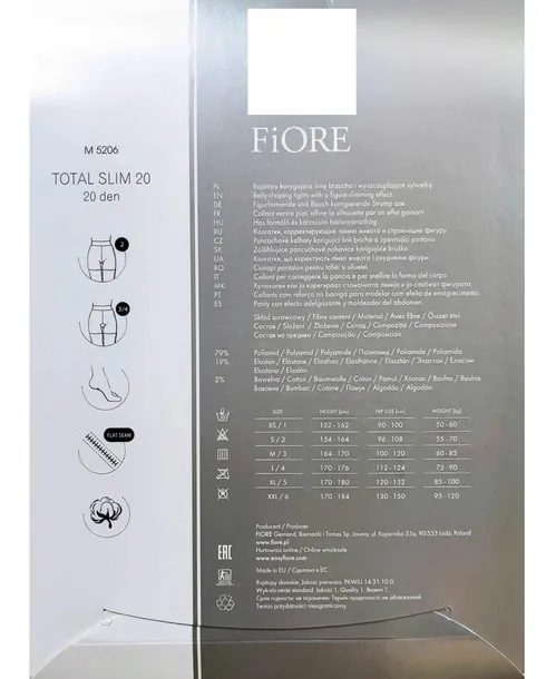 fiore-total-slim-20-den-black-3-m-rozmiar-3