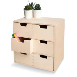 mini-komoda-drewniana-organizer-duzy-na-biurko-bizuterie-kredki-6-szuflad
