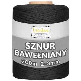 sznurek-do-makramy-bawelniany-3mm-200m-czarny-do-dekoracji-rekodziela