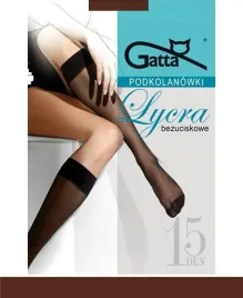 gatta-semi-matt-lycra-knee-socks-15den-00-uni-moka