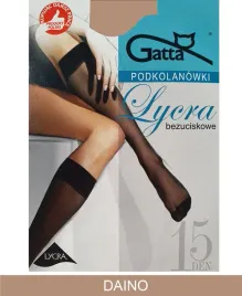 gatta-semi-matt-lycra-knee-socks-15den-00-uni-daino