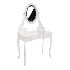 toaletka-biala-kari-lustro-led-taboret