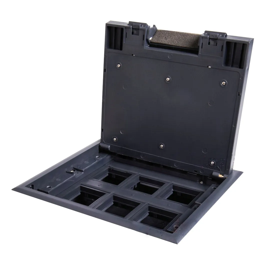 puszka-podlogowa-floorbox-mediabox-6-modulow-6m-stan-nowy