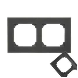 simon-55-ramka-2-krotna-line-czarny-mat-tr2-149-kontakt-simon