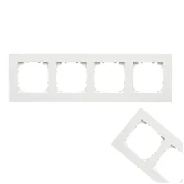 simon-55-ramka-4-krotna-line-bialy-mat-tr4-111-kontakt-simon