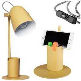 lampka-biurkowa-zolta-na-zarowke-przybornik-raibo-e27-max-5w-kanlux