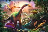 puzzle-100-elementow-swiat-dinozaurow-stan-nowy