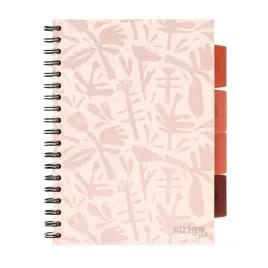 kolozeszyt-pads-b5-100k-kratka-floral-bezowy