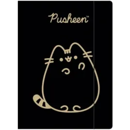 st-majewski-pusheen-gold-kot-teczka-z-gumka-a4-1-sztuka