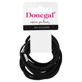 donegal-zestaw-czarnych-gumek-do-wlosow-12-sztuk