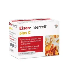 intercell-pharma-zelazo-witamina-c-hemoglobina-energia-90-kapsulek