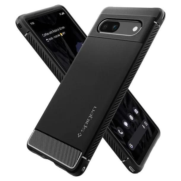 etui-spigen-rugged-armor-google-pixel-7a-matte-black-kolor-czarny