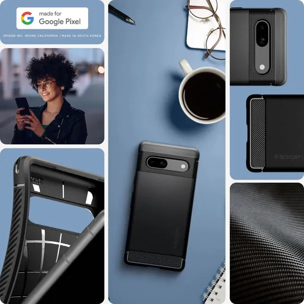 etui-spigen-rugged-armor-google-pixel-7a-matte-black-kolor-czarny