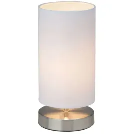 lampa-na-stolik-nocny-clarie-13247-05-abazurowa-tuba-biala-stal