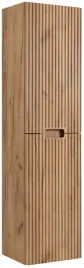 szafka-lazienkowa-wiszaca-slupek-dab-136-cm-ryflowane-fronty-mdf-2x-drzwi