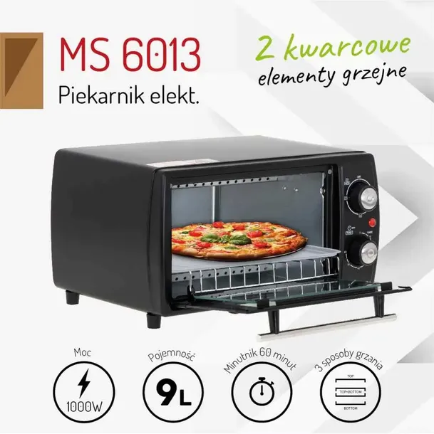 mini-piekarnik-elektryczny-9l-timer-regulacja-funkcje-opiekanie-gorna-grzalka-opiekanie-dolna-grzalka