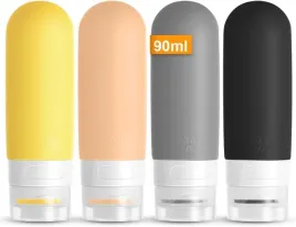wyciskane-buteleczki-podrozne-silikonowe-rozne-kolory-zestaw-4-sztuki-90ml