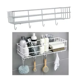 polka-lazienkowa-prysznicowa-wiszaca-biala-metal