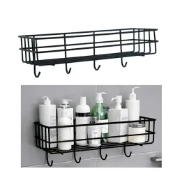 polka-lazienkowa-prysznicowa-wiszaca-czarna-metal