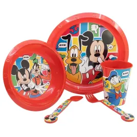 zestaw-naczyn-obiadowy-dzieciecy-5-szt-disney-myszka