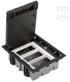 puszka-podlogowa-3-modulowa-6-krotna-k45-gl-70mm-sm302-9-grafit-conne