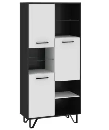 regal-czarny-bialy-80-cm-loss-cr