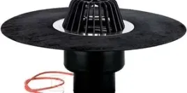 wpust-dachowy-plaski-grawitacja-podgrzewany-110mm-kosz-kolnierz-bitumiczny