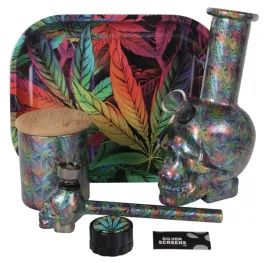 bongo-lufka-mlynek-fajka-wodna-grinder-taca-zestaw-palacza-w-etui-prezent