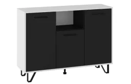 komoda-bialy-czarny-120-cm-loss-cr