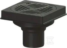 wpust-podworzowy-ecoguss-dn100-odpl-pionowy-z-kwadratowa-rama-nosna