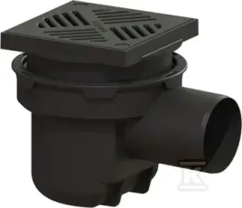 wpust-z-separatorem-oleju-z-klapami-zwrotnymi-dn100