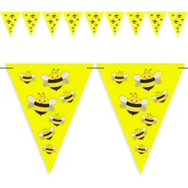 baner-flagi-sloneczne-pszczolki-zolty-diy-36-m